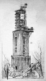 De Domtoren in 1905